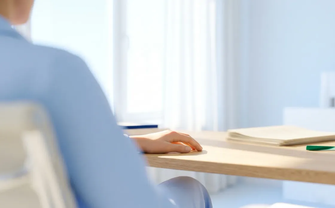 Expert-comptable en entretien-conseil avec un client, posture sereine